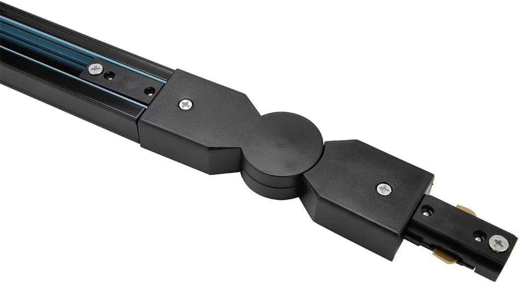 اتصال دهنده ریل 3 سیمه چراغ های ریلی، اتصالات نصب شده مشکی اتصال دهنده ریل 3 سیمه چراغ های ریلی، اتصالات نصب شده مشکی