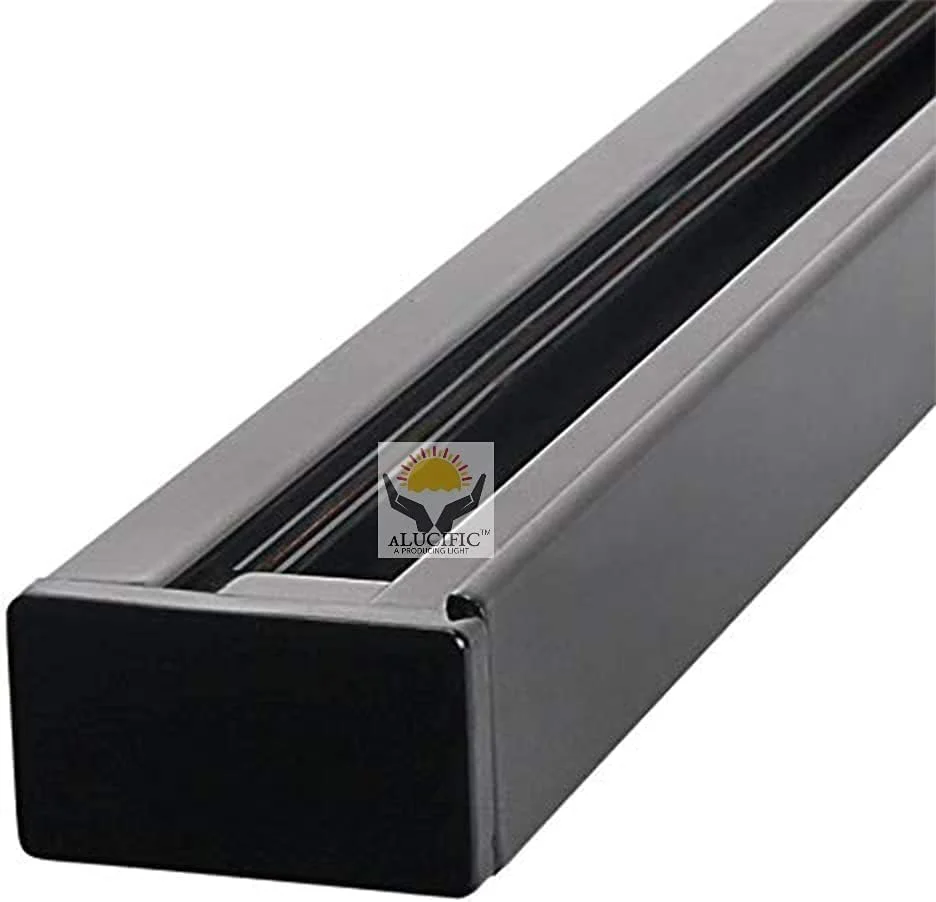 ریل چراغ LED آلوکیفیک (طول 1 متر) (بدنه مشکی) (بسته 2 عددی)