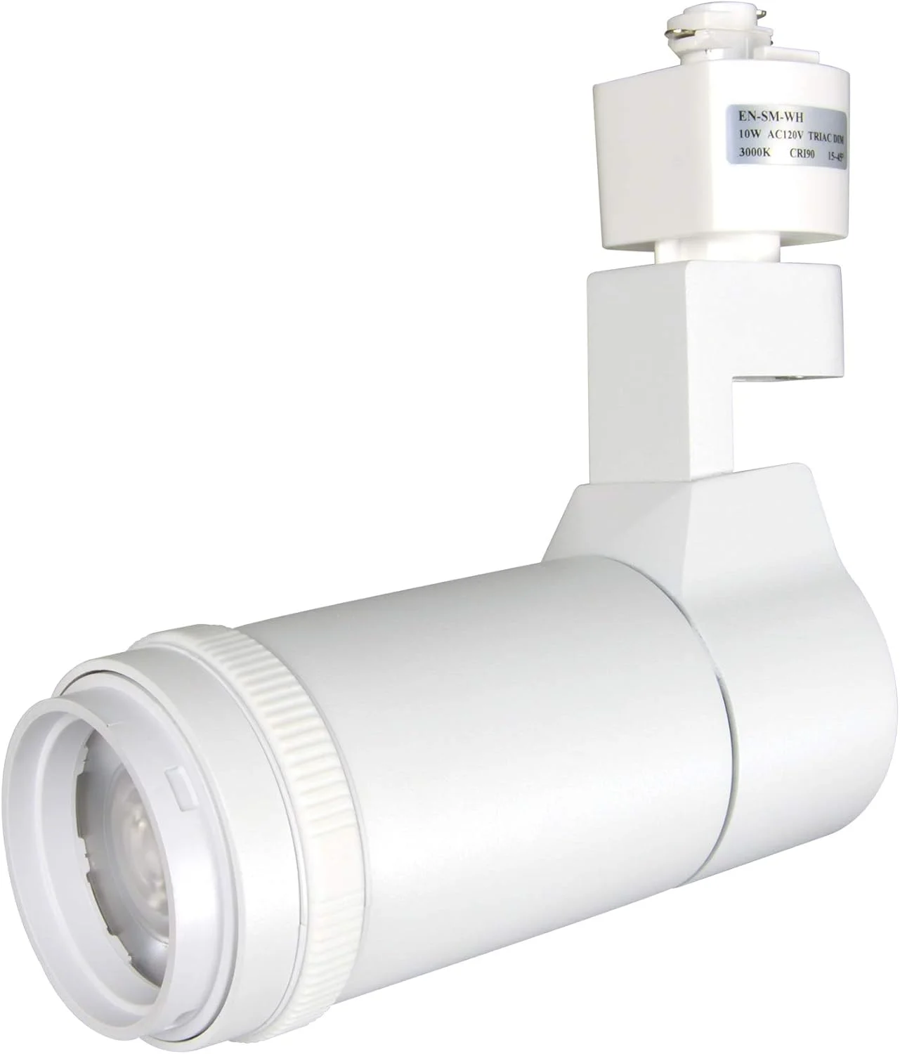 چراغ ریلی LED کوچک Cocoweb، رنگ سفید، با قابلیت تنظیم زوم، دیمر Traic، نورپردازی ریلی با کیفیت