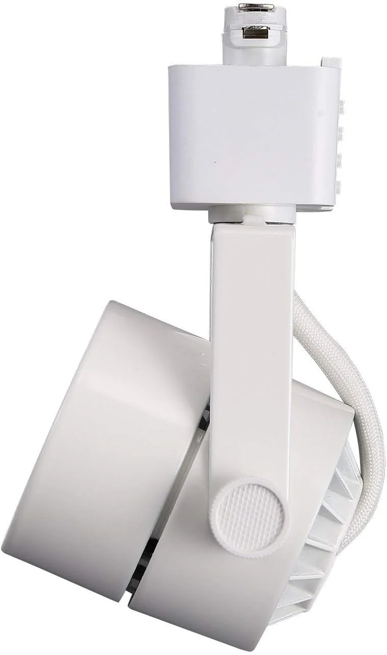 چراغ ریلی ال ای دی 8 وات CLOUDY BAY با قابلیت تنظیم نور، CRI90+ نور روز 5000K، چراغ ریلی با زاویه قابل تنظیم، زاویه 40 درجه برای نورپردازی تاکیدی، روکش سفید، نوع Halo - بسته 3 عددی