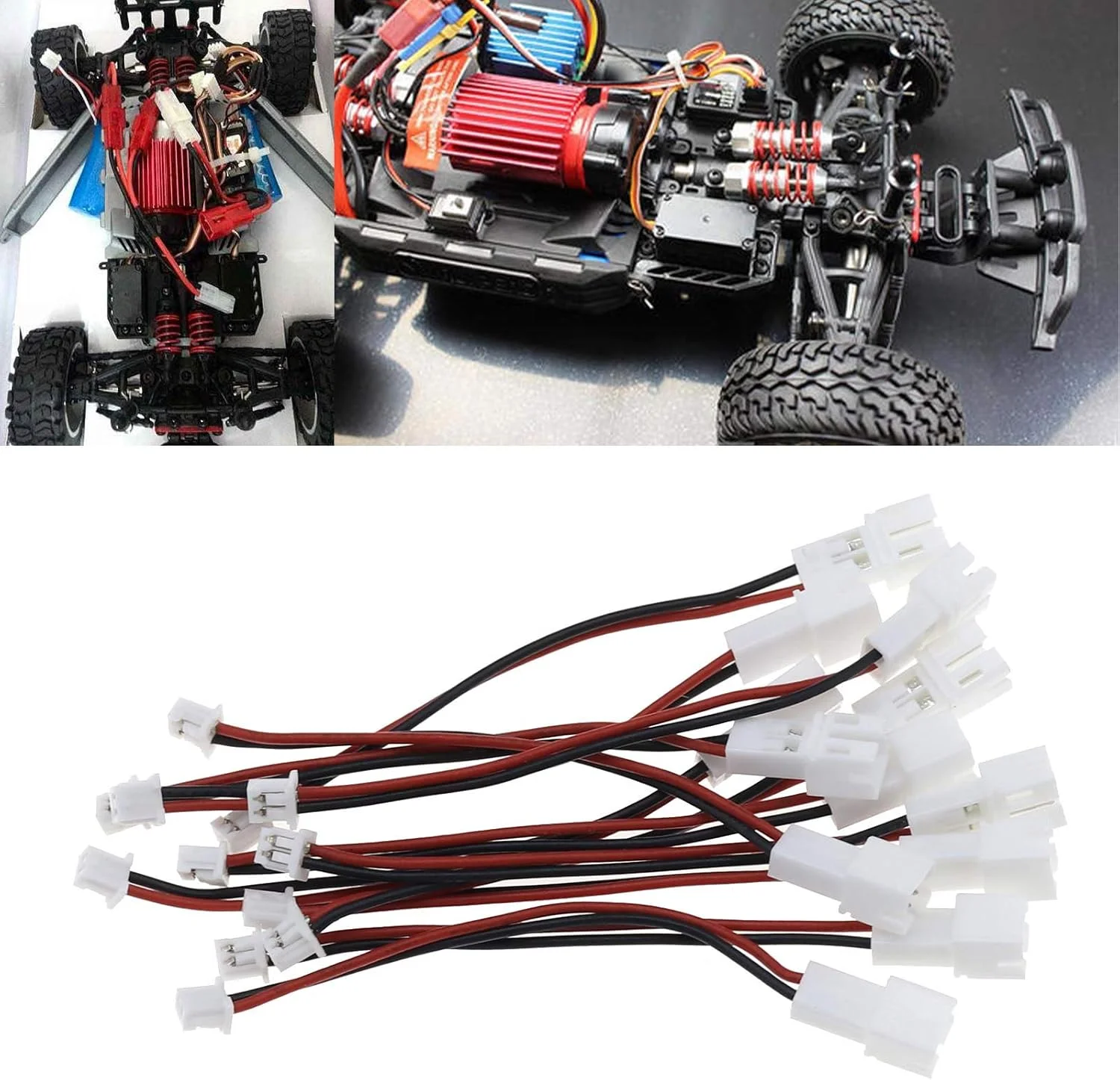 مبدل دوشاخه باتری 20 عددی Creative-Idea، مادگی میکرو JST 1.25 به نری JST-PH 2.0 برای برد شارژر باتری RC مبدل دوشاخه باتری 20 عددی Creative-Idea، مادگی میکرو JST 1.25 به نری JST-PH 2.0 برای برد شارژر باتری RC