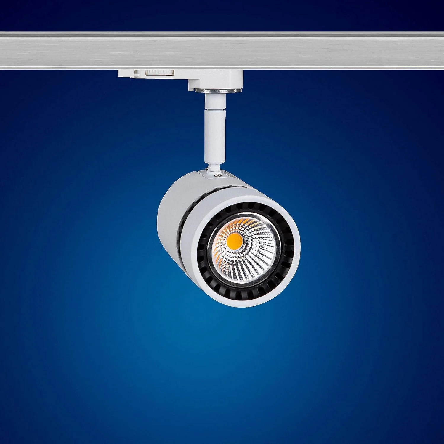 چراغ ریلی سه فاز 12 وات LED نور سفید مهتابی مناسب سیستم های نورپردازی ریلی