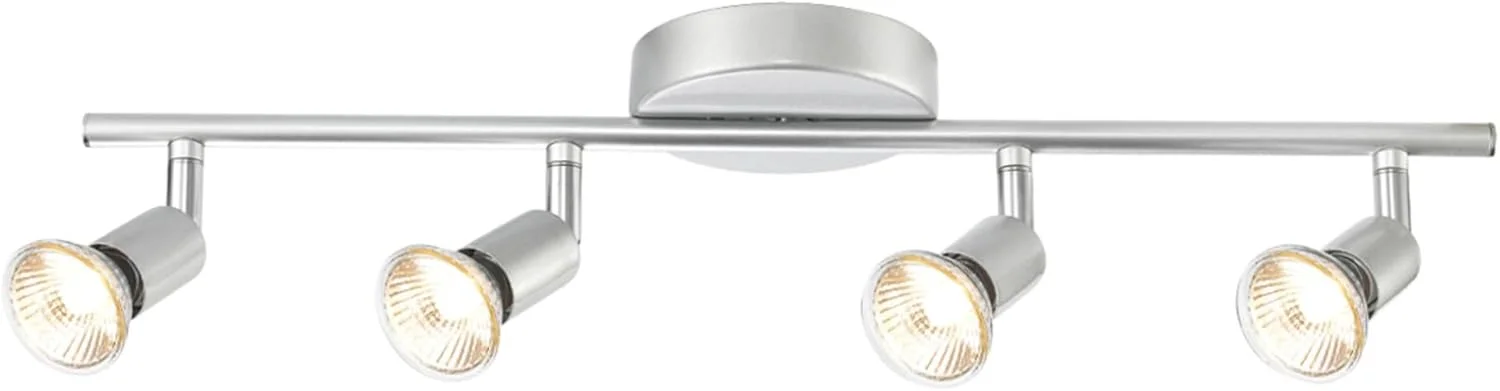 چراغ ریلی 4 شاخه گلوب الکتریک Payton، نقره ای مات، 58932