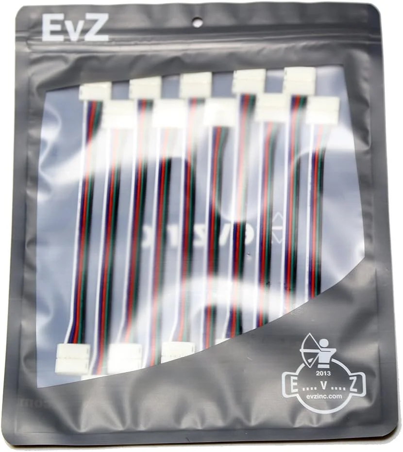 اتصال دهنده نوار LED مدل EvZ 10 عددی 5050 RGBW، 5 پین، هادی 12 میلی متری، اتصال نوار به نوار اتصال دهنده نوار LED مدل EvZ 10 عددی 5050 RGBW، 5 پین، هادی 12 میلی متری، اتصال نوار به نوار