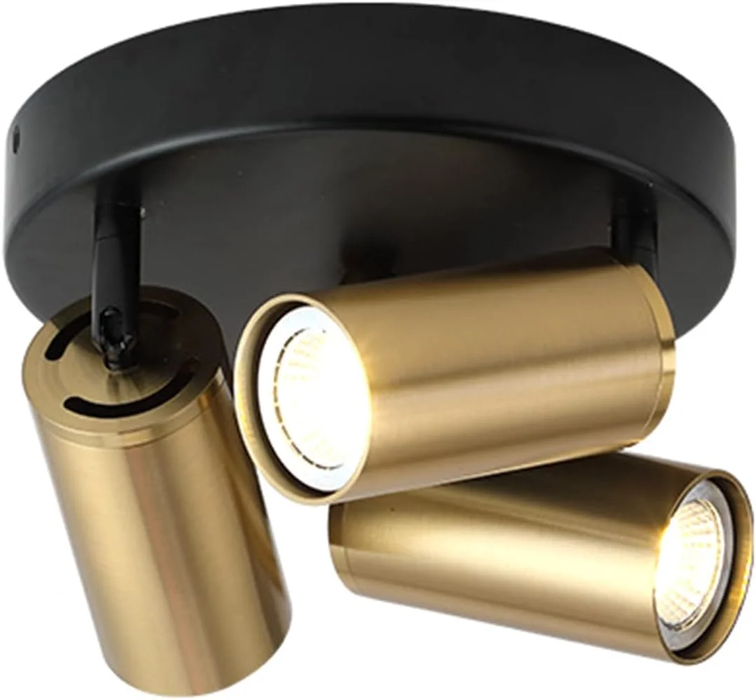 چراغ ریلی 3-شاخه GzxLaY، چراغ سقفی با قابلیت چرخش، مناسب اتاق نشیمن، ناهارخوری، آشپزخانه، مدل A، نور آفتابی چراغ ریلی 3-شاخه GzxLaY، چراغ سقفی با قابلیت چرخش، مناسب اتاق نشیمن، ناهارخوری، آشپزخانه، مدل A، نور آفتابی