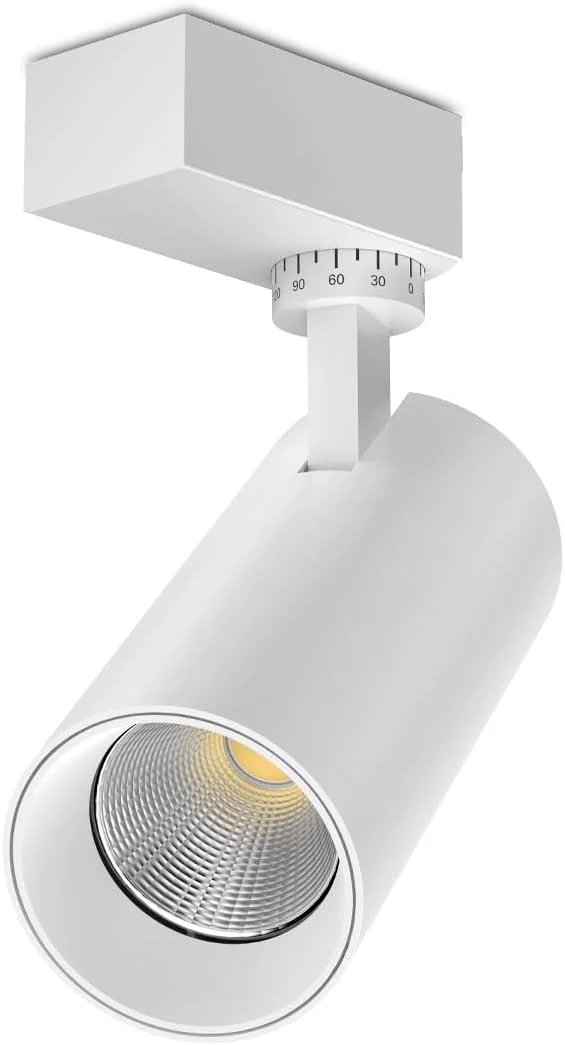 چراغ ریلی ال ای دی 10 وات Goldmedal Figo (رنگ بدنه: سفید) - نور سفید گرم (3000 کلوین) | بسته 1 عددی | مناسب برای ریل تک فاز 2 سیم | زاویه تابش: 36 درجه | برای استفاده در فضای داخلی | تا 85 لومن در هر وات چراغ ریلی ال ای دی 10 وات Goldmedal Figo (رنگ بدنه: سفید) - نور سفید گرم (3000 کلوین) | بسته 1 عددی | مناسب برای ریل تک فاز 2 سیم | زاویه تابش: 36 درجه | برای استفاده در فضای داخلی | تا 85 لومن در هر وات