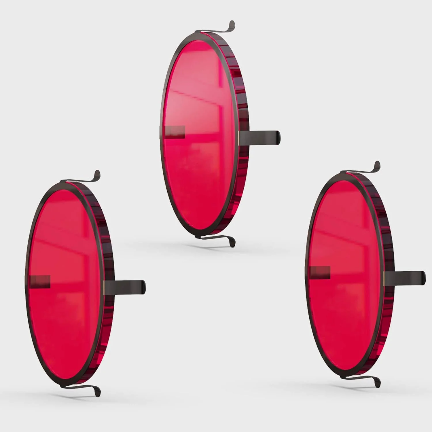 فیلتر لنز شیشه ای رنگی قرمز GOODSMANN با گیره فلزی، فیلتر تصحیح رنگ شفاف، 3 رنگ متنوع برای نورافکن، چراغ قوه، لامپ های MR16، LED و هالوژن (قرمز) فیلتر لنز شیشه ای رنگی قرمز GOODSMANN با گیره فلزی، فیلتر تصحیح رنگ شفاف، 3 رنگ متنوع برای نورافکن، چراغ قوه، لامپ های MR16، LED و هالوژن (قرمز)