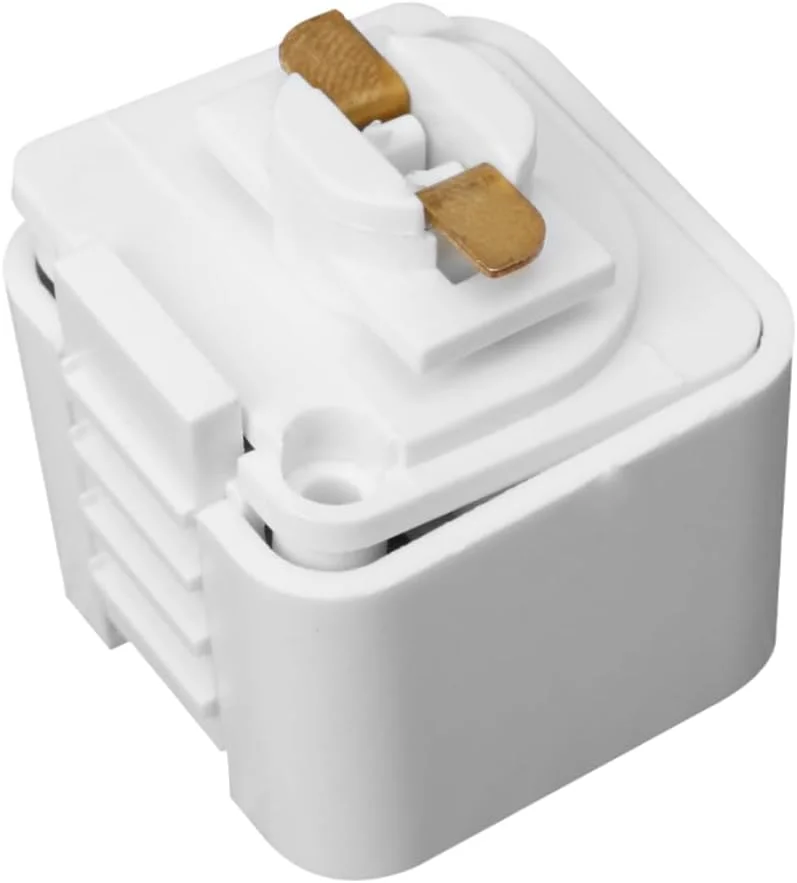 آداپتور سر چراغ ریلی نوع J مدل IMIKEYA برای نورپردازی ریلی - اتصال آویز ریل چراغ LED - سفید آداپتور سر چراغ ریلی نوع J مدل IMIKEYA برای نورپردازی ریلی - اتصال آویز ریل چراغ LED - سفید