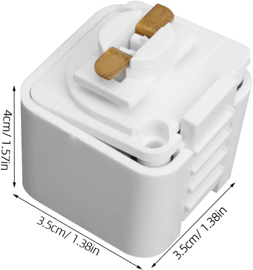 آداپتور سر چراغ ریلی نوع J مدل IMIKEYA برای نورپردازی ریلی - اتصال آویز ریل چراغ LED - سفید آداپتور سر چراغ ریلی نوع J مدل IMIKEYA برای نورپردازی ریلی - اتصال آویز ریل چراغ LED - سفید