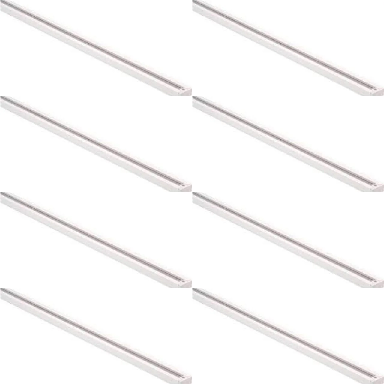 ریل چراغ LED یک متری (3 فوت) رنگ سفید (بسته 8 عددی)