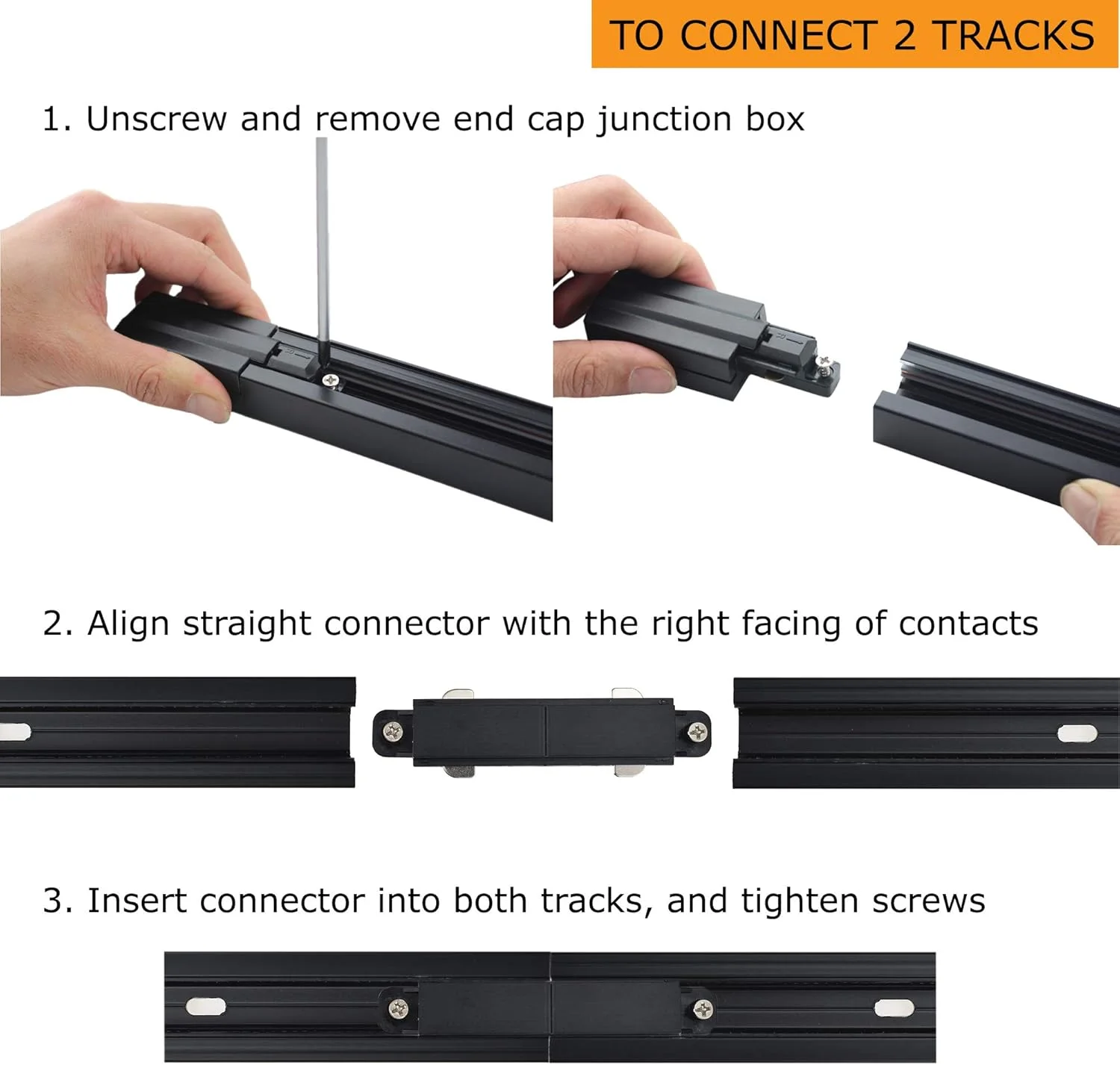 ریل های چراغ ریلی RAL3002، سیستم ریلی تک مداره Halo، 3 فوت در هر ریل، 2 ریل در هر بسته (مجموع 6 فوت)، مشکی