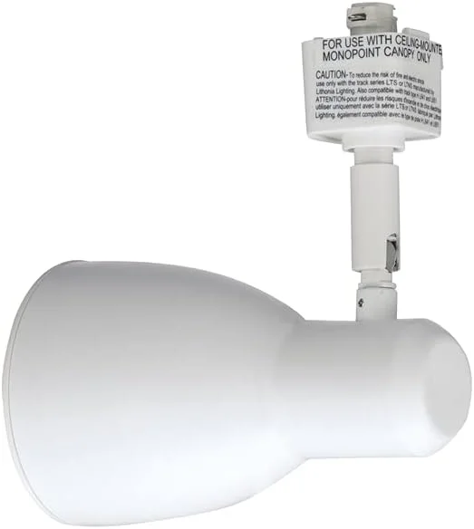 چراغ ریلی با سر بافل Lithonia Lighting LTHNSTBF BR30 MW M2، سفید مات