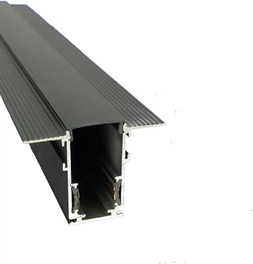 سیستم نورپردازی ریلی مغناطیسی، ریل مغناطیسی توکار سقفی 48 ولت (2 متری توکار)