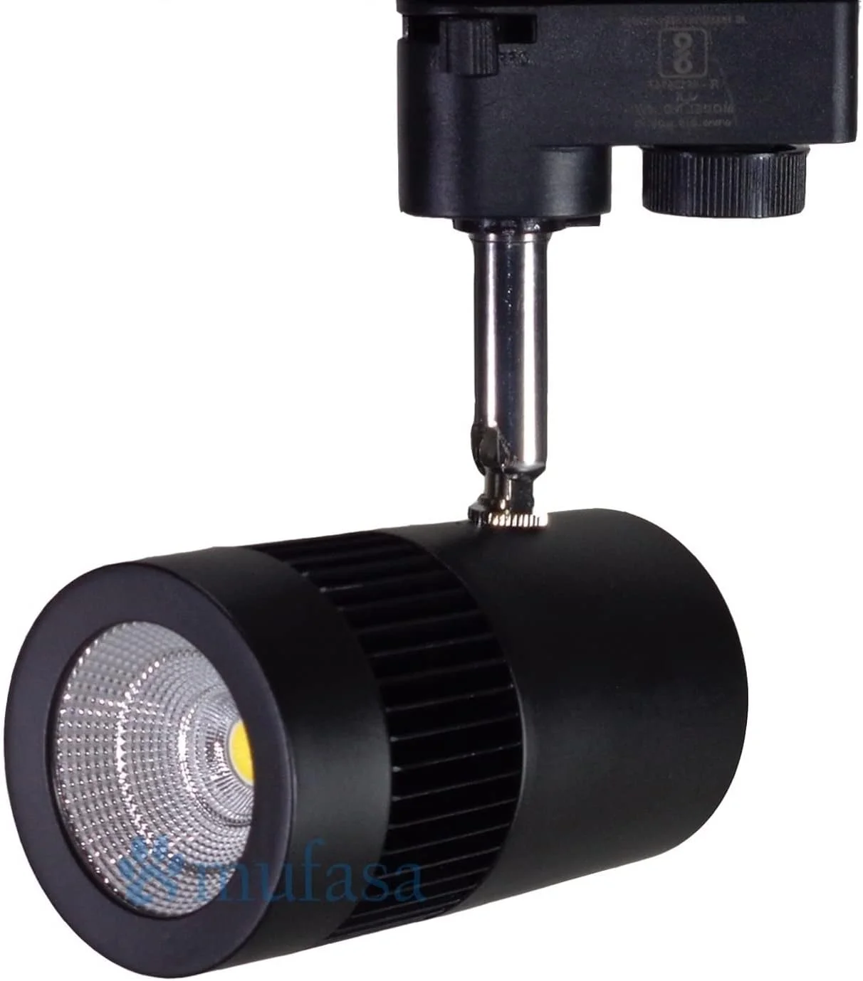 چراغ ریلی ال ای دی 9 وات Mufasa با بدنه مشکی / نور نقطه ای / چراغ متمرکز | ریل شامل نمی شود | بدنه آلومینیومی (سفید) چراغ ریلی ال ای دی 9 وات Mufasa با بدنه مشکی / نور نقطه ای / چراغ متمرکز | ریل شامل نمی شود | بدنه آلومینیومی (سفید)