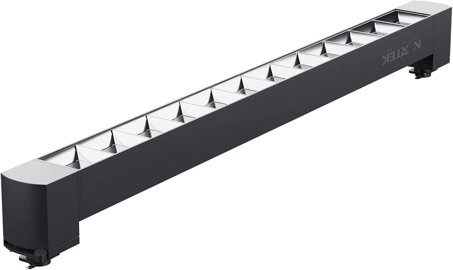 چراغ ریلی 26 وات Nortek Bella+ | چراغ ال ای دی نقطه ای برای سقف، چراغ های متمرکز برای دیوار و سقف کاذب | چراغ های ریلی قابل تنظیم برای خانه، نمایشگاه | طراحی مدرن نورافکن – سفید یخی، 1 عدد