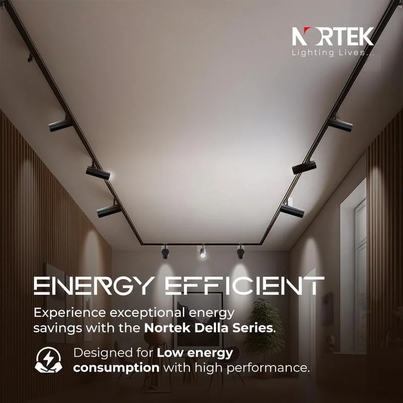 چراغ ریلی ال ای دی بدنه سفید Nortek Della (مناسب سیستم ریلی) | ریل شامل نمی شود (30 وات، سفید یخی، 2 عدد) چراغ ریلی ال ای دی بدنه سفید Nortek Della (مناسب سیستم ریلی) | ریل شامل نمی شود (30 وات، سفید یخی، 2 عدد)