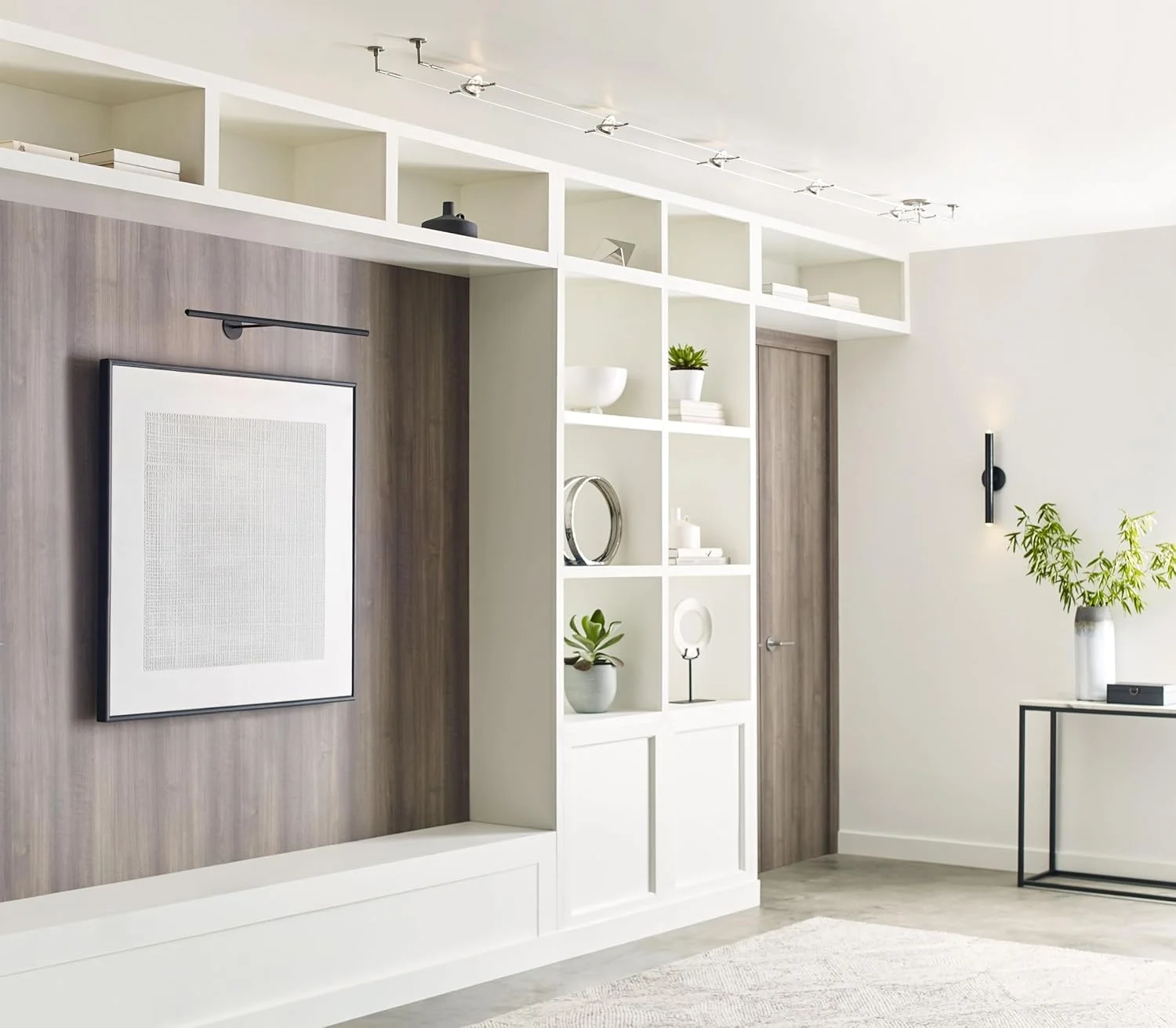 نورپردازی تاکیدی ولتاژ پایین Tech Lighting Tiella 800CBL5PN، مناسب نصب روی سطح