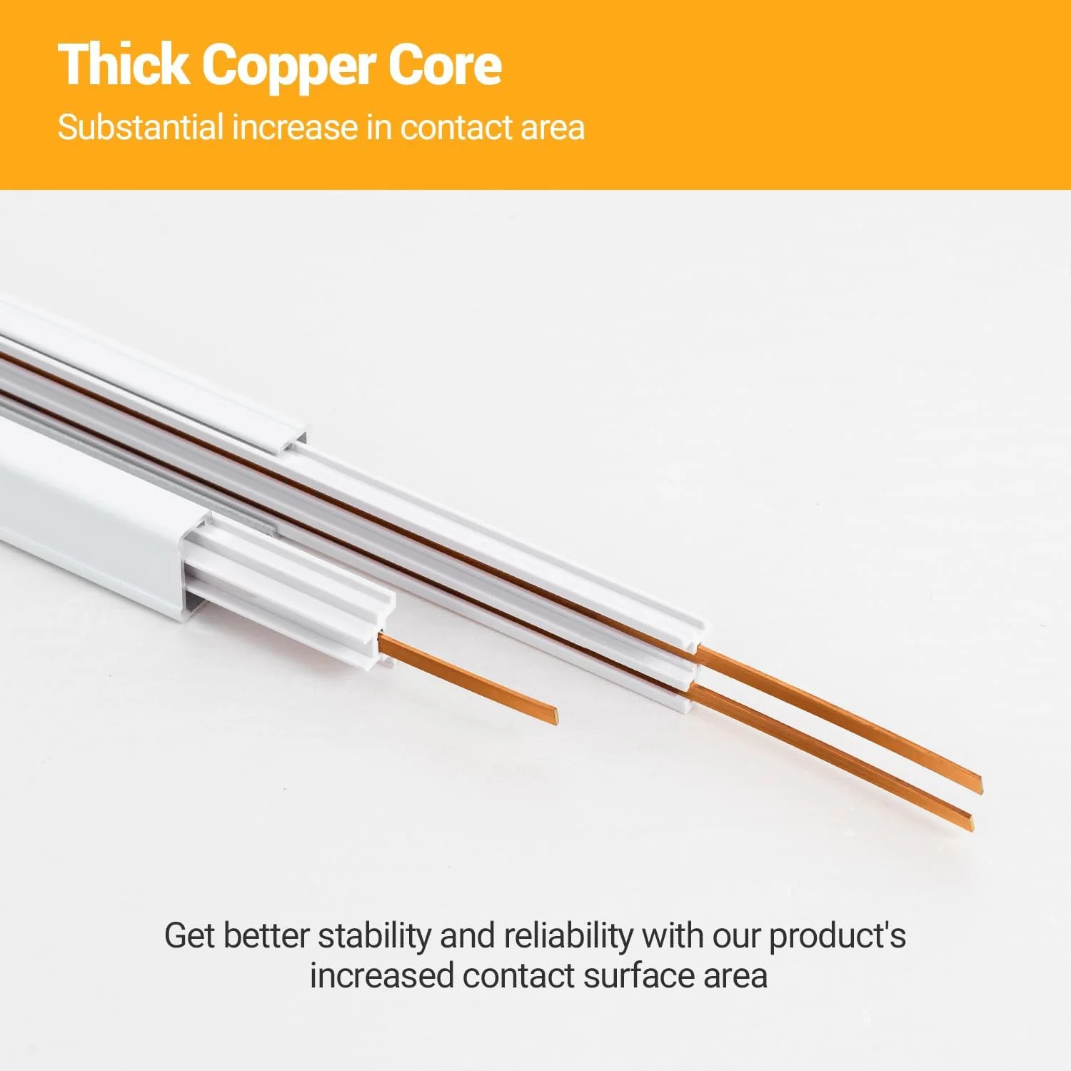 مجموعه ریل نورپردازی ترک H نوع H ونوپی ۱۳ فوتی سفید با درپوش انتهایی و اتصال دهنده برق سر زنده، سازگار با سیستم ترک H تک مداری ۱۲۰ ولت، برای سر چراغ های LED نوع H مجموعه ریل نورپردازی ترک H نوع H ونوپی ۱۳ فوتی سفید با درپوش انتهایی و اتصال دهنده برق سر زنده، سازگار با سیستم ترک H تک مداری ۱۲۰ ولت، برای سر چراغ های LED نوع H