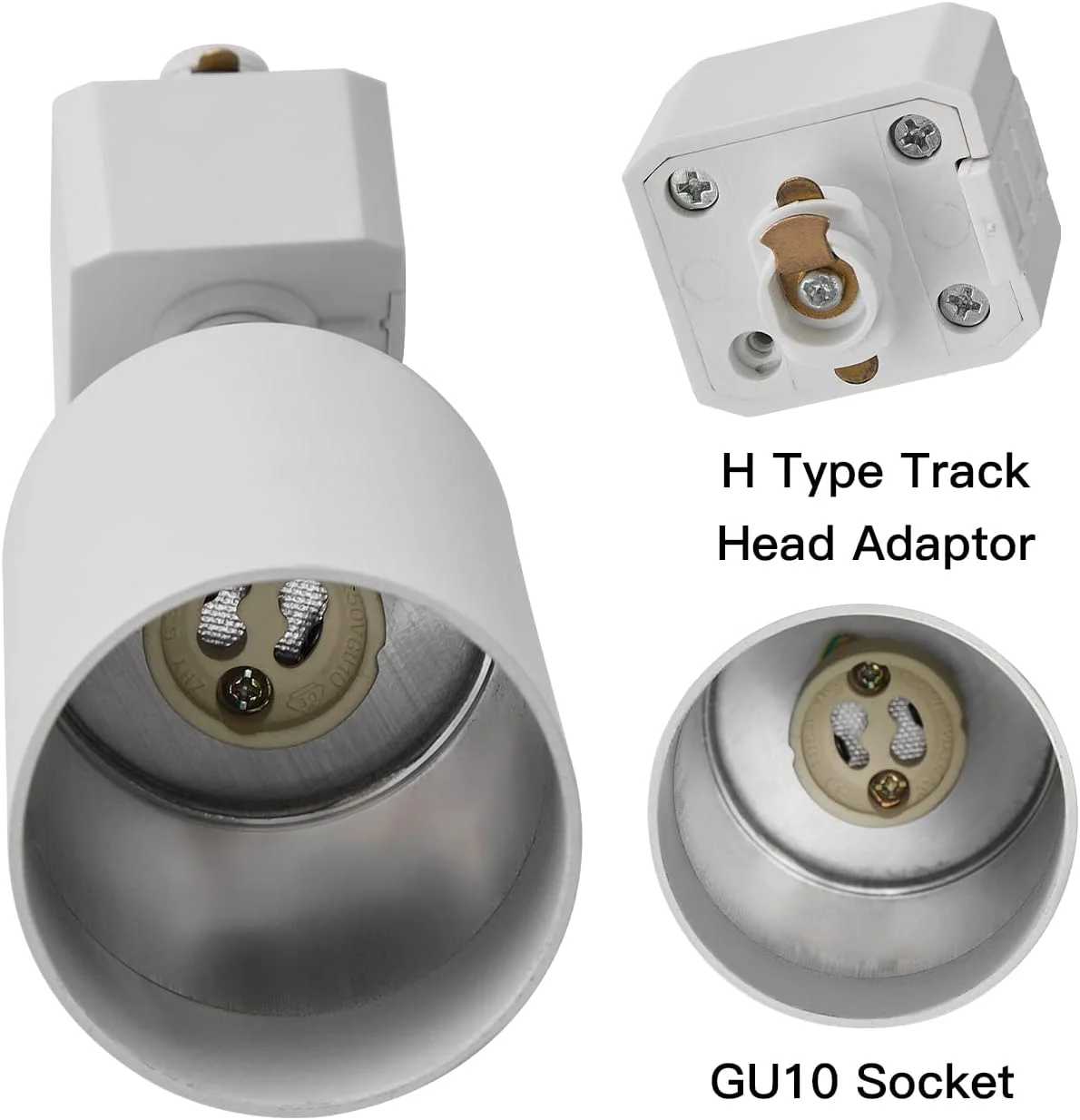 VANoopee - کیت نورپردازی ریلی ال ای دی GU10 با 12 چراغ، به همراه ریل 4 متری نوع H و اتصال دهنده کانوپی شناور، چراغ های ریلی مدرن آشپزخانه، نورافکن های سقفی، سرچراغ های سفید (بدون لامپ) VANoopee - کیت نورپردازی ریلی ال ای دی GU10 با 12 چراغ، به همراه ریل 4 متری نوع H و اتصال دهنده کانوپی شناور، چراغ های ریلی مدرن آشپزخانه، نورافکن های سقفی، سرچراغ های سفید (بدون لامپ)