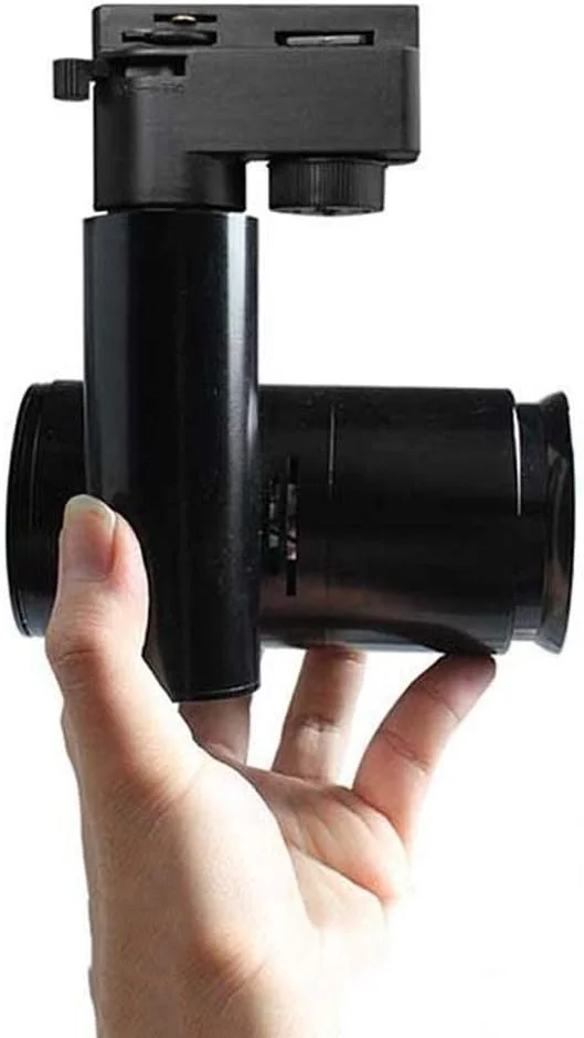 چراغ ریلی ال ای دی ZHANGBD، چراغ سقفی مدرن آشپزخانه، نورافکن، چراغ دیواری برای راهرو، گالری، اتاق خواب (رنگ: مشکی)