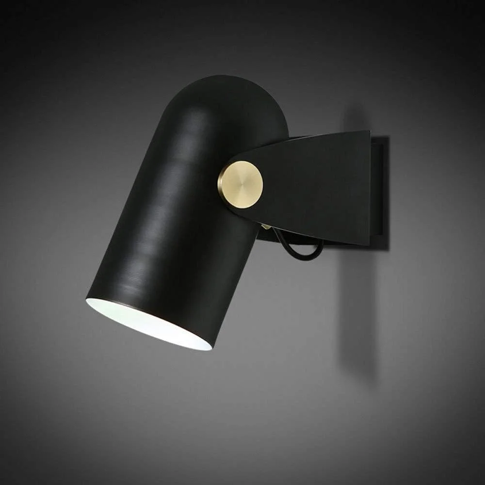 چراغ های نقطه ای دیواری و سقفی فلزی با قابلیت تنظیم جهت نور، مناسب برای اتاق نشیمن، آشپزخانه، چراغ های نقطه ای کوچک