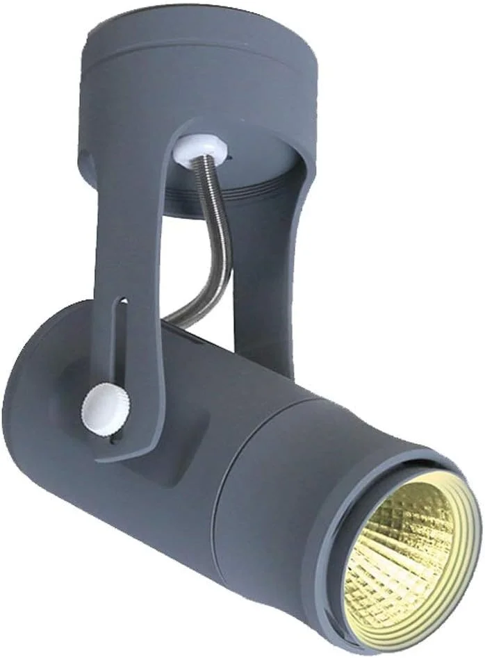 چراغ مطالعه ال ای دی 5 وات ZHANGBD، قابل نصب روی دیوار، حرفه ای و انعطاف پذیر، چراغ دیواری برای کنار تخت، قایق، یات، کاروان، کمپرون و موتور هوم (رنگ: خاکستری)