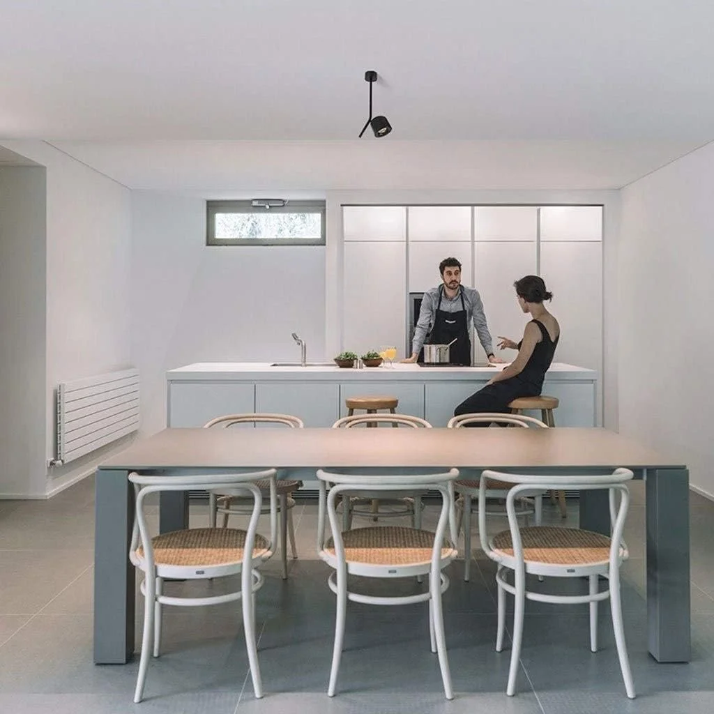 چراغ ال ای دی 7 وات داخلی، چراغ دیواری، چراغ سقفی، چراغ کابینتی برای دفتر، ویترین، خانه، تصویر، دیوار (رنگ: مشکی)