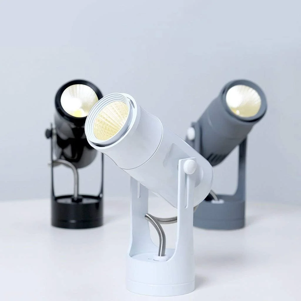 چراغ مطالعه ال ای دی 5 وات ZHANGBD، قابل نصب روی دیوار، حرفه ای و انعطاف پذیر، چراغ دیواری برای کنار تخت، قایق، یات، کاروان، کمپرون و موتور هوم (رنگ: خاکستری)