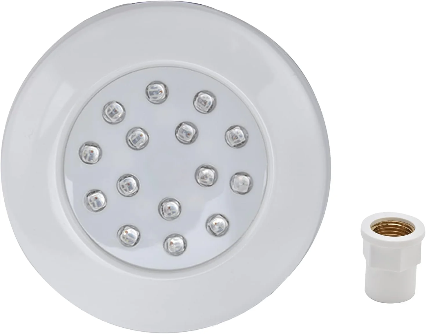 چراغ محوطه ای کریفوکت، چراغ ال ای دی 7 وات ضد آب IP68 با چسب کامل رنگارنگ مناسب فواره و حوض