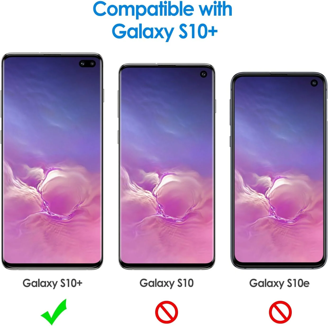 کاور باریک JETech با طرح فیبر کربن برای گوشی سامسونگ گلکسی S10 پلاس