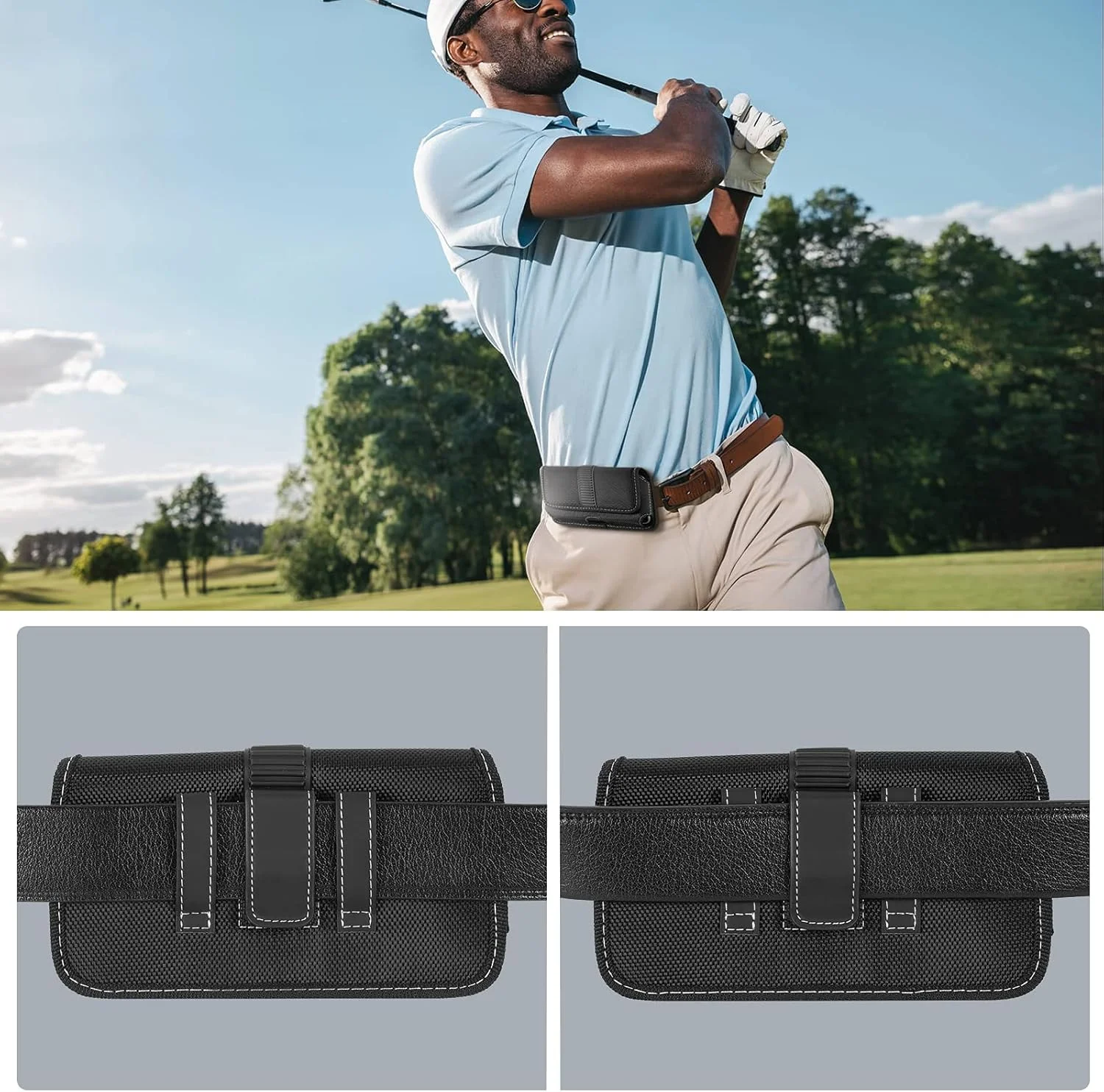 کیف کمری موبایل GraGra، کیف کمری نایلونی، کیف کمری موبایل با ظاهر استریوسکوپی جدید مناسب برای آیفون 13 پرو / 13/12 / 12 پرو / 11 / سامسونگ S21 / S10 / S9 / S8 کیف کمری موبایل GraGra، کیف کمری نایلونی، کیف کمری موبایل با ظاهر استریوسکوپی جدید مناسب برای آیفون 13 پرو / 13/12 / 12 پرو / 11 / سامسونگ S21 / S10 / S9 / S8