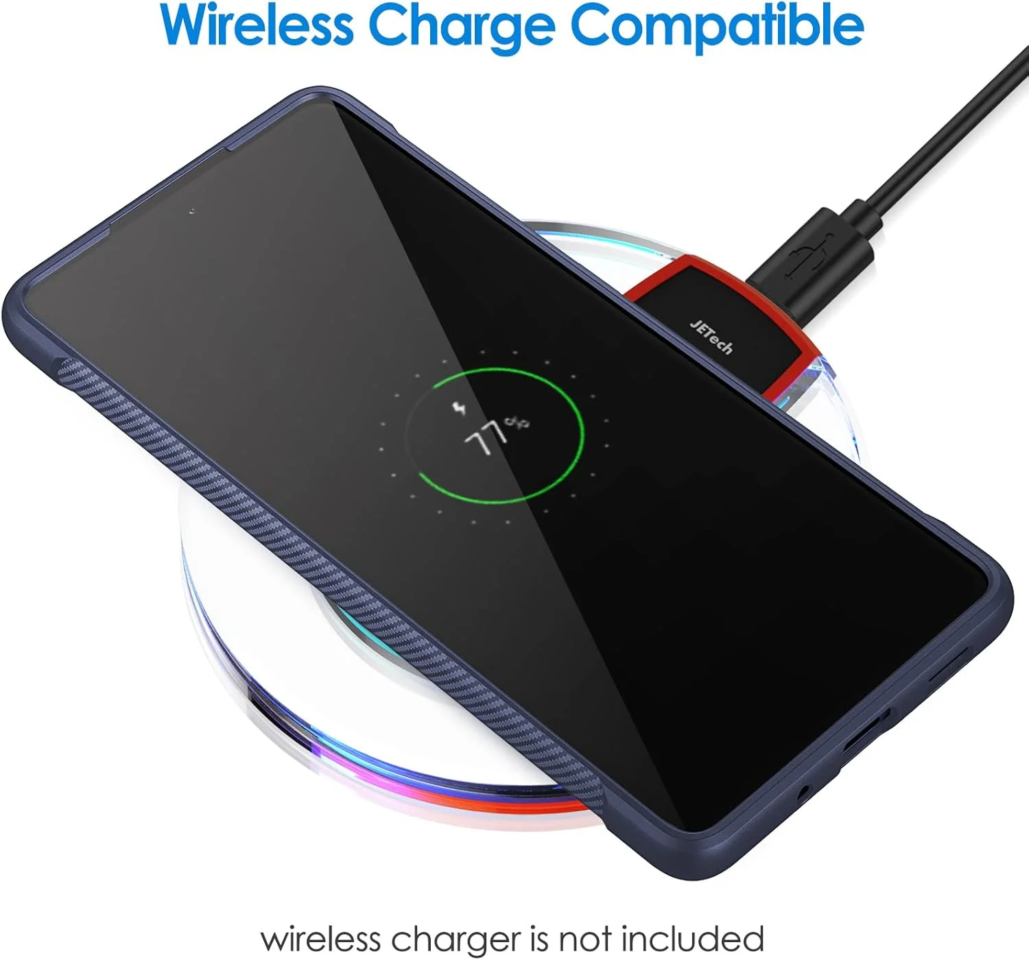 کاور باریک JETech برای گوشی سامسونگ گلکسی S20 FE 5G با صفحه نمایش 6.5 اینچی، کاور نازک گوشی با قابلیت جذب شوک و طراحی فیبر کربنی (آبی) کاور باریک JETech برای گوشی سامسونگ گلکسی S20 FE 5G با صفحه نمایش 6.5 اینچی، کاور نازک گوشی با قابلیت جذب شوک و طراحی فیبر کربنی (آبی)