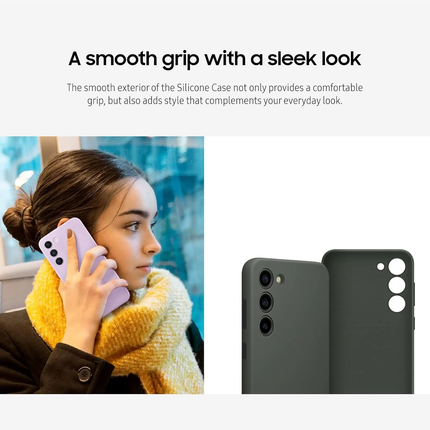 قاب سیلیکونی گوشی سامسونگ گلکسی S23، محافظ با رنگ های متنوع، بافت نرم و خوش دست، طراحی شیک، نسخه ایالات متحده، EF-PS911TVEGUS، یاسی قاب سیلیکونی گوشی سامسونگ گلکسی S23، محافظ با رنگ های متنوع، بافت نرم و خوش دست، طراحی شیک، نسخه ایالات متحده، EF-PS911TVEGUS، یاسی