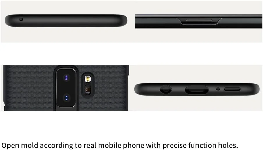 قاب محافظ سخت سوپر فراستد نیلکین مدل S10P-71695 به همراه استند برای گوشی سامسونگ گلکسی S10 پلاس - مشکی قاب محافظ سخت سوپر فراستد نیلکین مدل S10P-71695 به همراه استند برای گوشی سامسونگ گلکسی S10 پلاس - مشکی