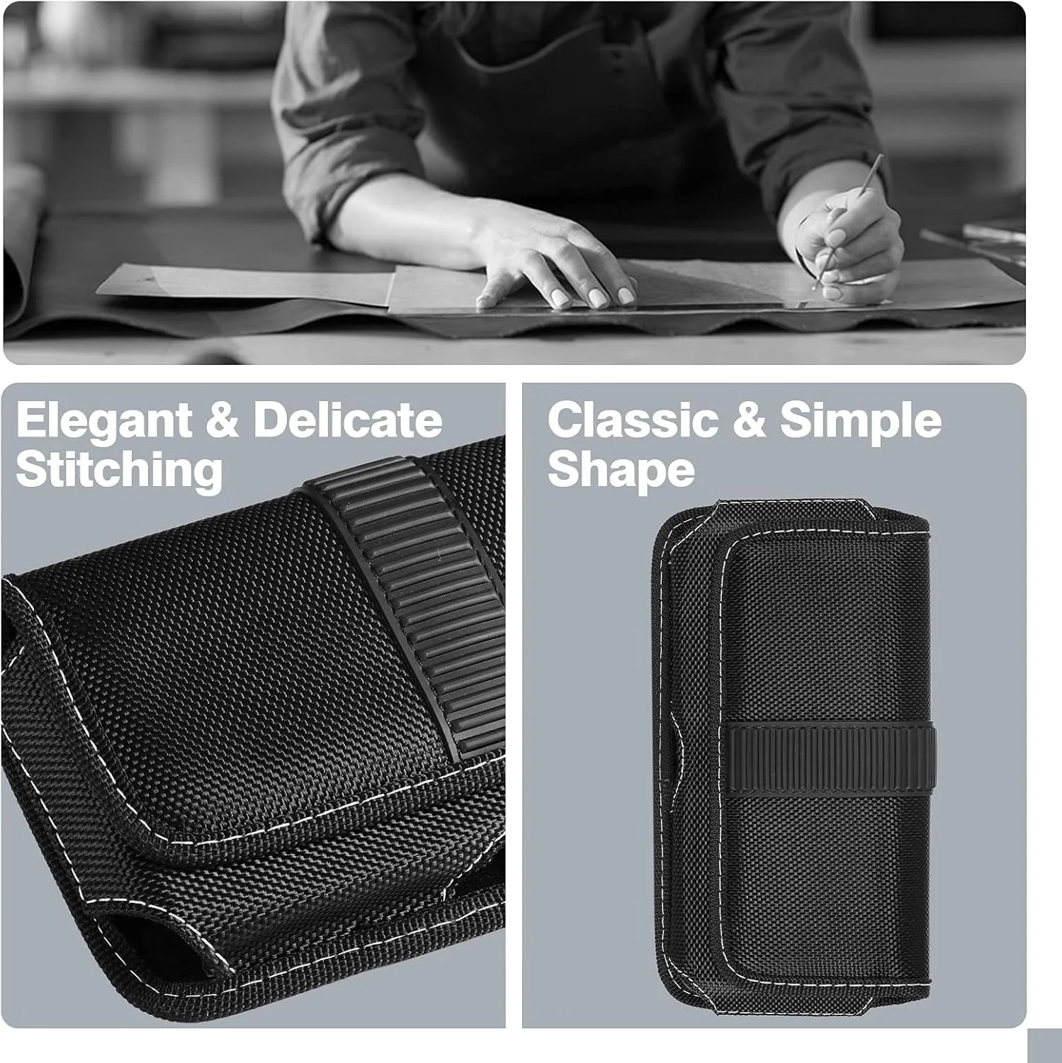 کیف کمری موبایل GraGra، کیف کمری نایلونی، کیف کمری موبایل با ظاهر استریوسکوپی جدید مناسب برای آیفون 13 پرو / 13/12 / 12 پرو / 11 / سامسونگ S21 / S10 / S9 / S8 کیف کمری موبایل GraGra، کیف کمری نایلونی، کیف کمری موبایل با ظاهر استریوسکوپی جدید مناسب برای آیفون 13 پرو / 13/12 / 12 پرو / 11 / سامسونگ S21 / S10 / S9 / S8