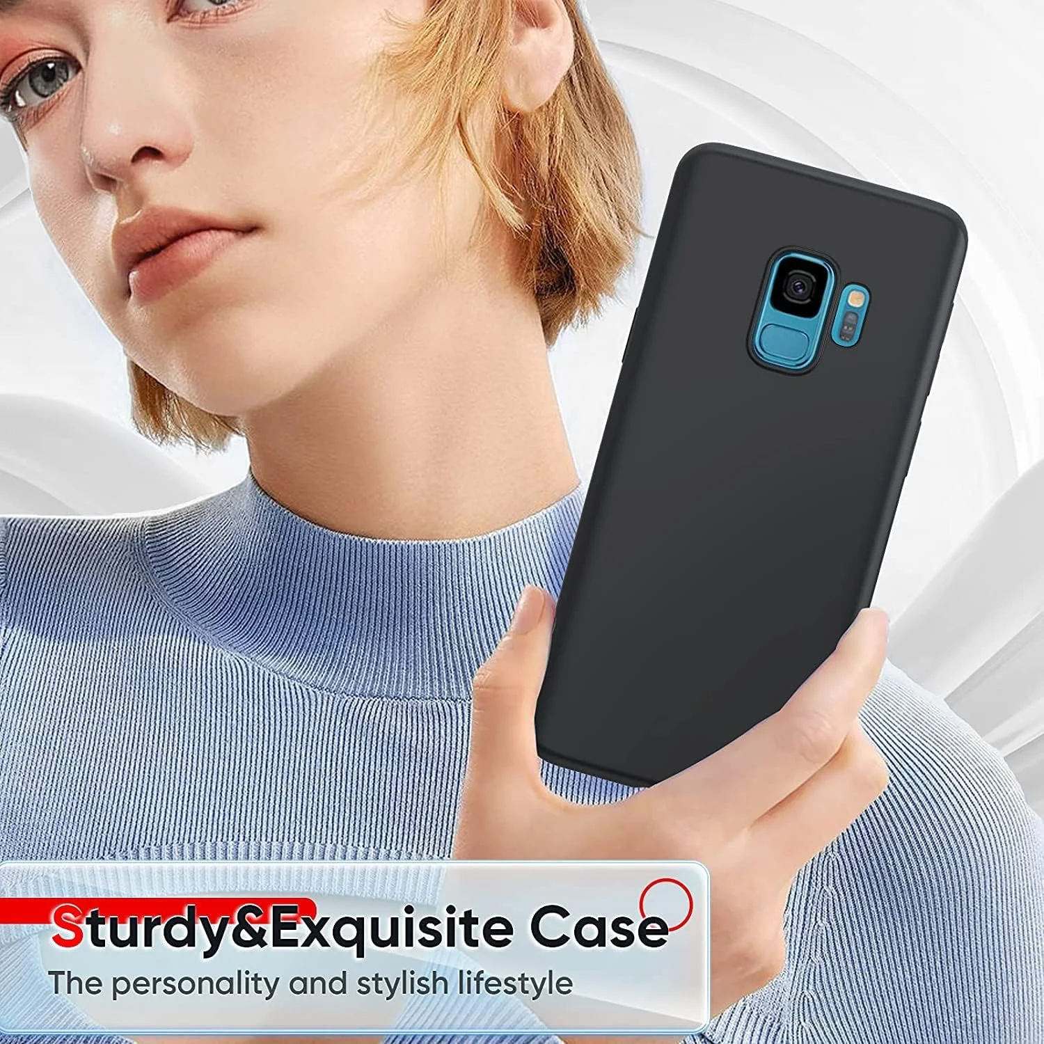 قاب گوشی سامسونگ گلکسی اس 9، باریک، TPU نرم، فوق العاده نازک، پوشش مات، سازگار با سامسونگ گلکسی اس 9 (مشکی) قاب گوشی سامسونگ گلکسی اس 9، باریک، TPU نرم، فوق العاده نازک، پوشش مات، سازگار با سامسونگ گلکسی اس 9 (مشکی)