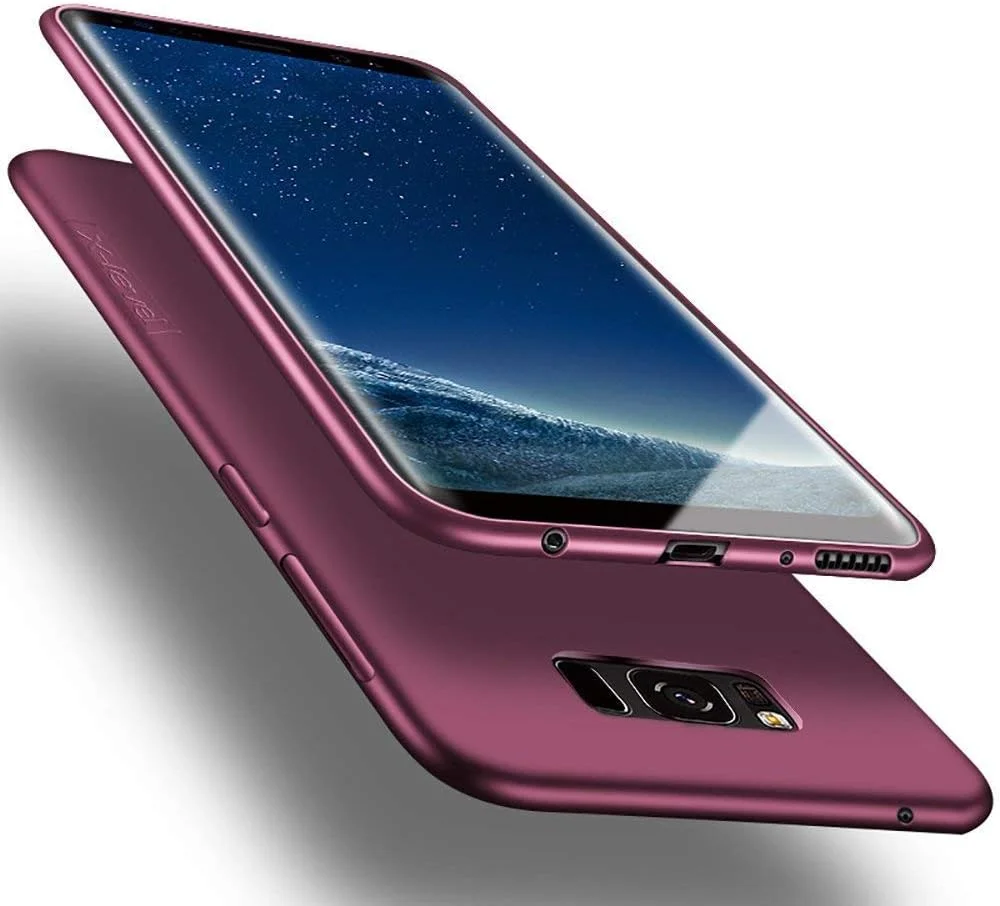 کاور محافظ گوشی سامسونگ گلکسی S8 مدل X-Level، باریک، TPU نرم، فوق العاده نازک، پوشش مات، ضد لغزش، مناسب برای گلکسی S8