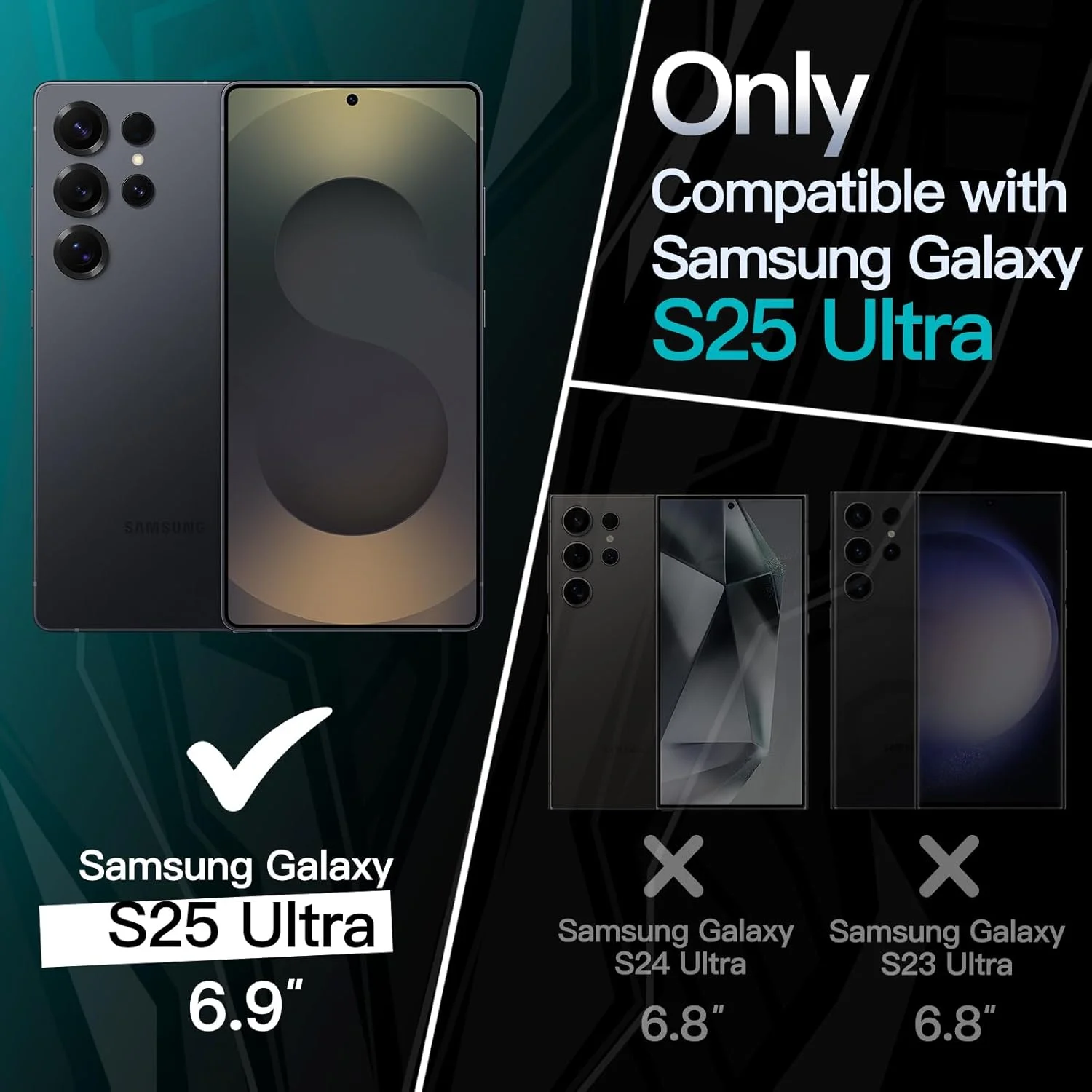 کاور محافظ باریک JETech برای گوشی سامسونگ گلکسی S25 Ultra 5G، محافظت کامل لنز دوربین، کاور محافظ نازک TPU نرم با پوشش مات، ضد ضربه (آبی تیره) کاور محافظ باریک JETech برای گوشی سامسونگ گلکسی S25 Ultra 5G، محافظت کامل لنز دوربین، کاور محافظ نازک TPU نرم با پوشش مات، ضد ضربه (آبی تیره)