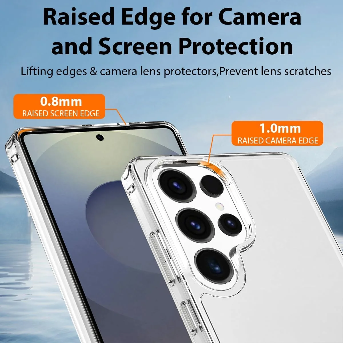 قاب محافظ کریستالی شفاف هیبریدی T Tersely سازگار با سامسونگ گلکسی S25 Ultra - فناوری TPU + پلی کربنات، ضد زردی، قاب محافظ، پوشش ضربه گیر مقاوم در برابر ضربه قاب محافظ کریستالی شفاف هیبریدی T Tersely سازگار با سامسونگ گلکسی S25 Ultra - فناوری TPU + پلی کربنات، ضد زردی، قاب محافظ، پوشش ضربه گیر مقاوم در برابر ضربه