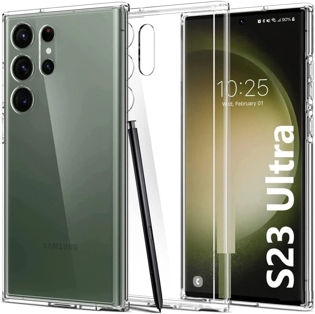 قاب پشتی شفاف گوشی S23 Ultra، مناسب برای گوشی سامسونگ گلکسی S23 Ultra 2023 5G قاب پشتی شفاف گوشی S23 Ultra، مناسب برای گوشی سامسونگ گلکسی S23 Ultra 2023 5G