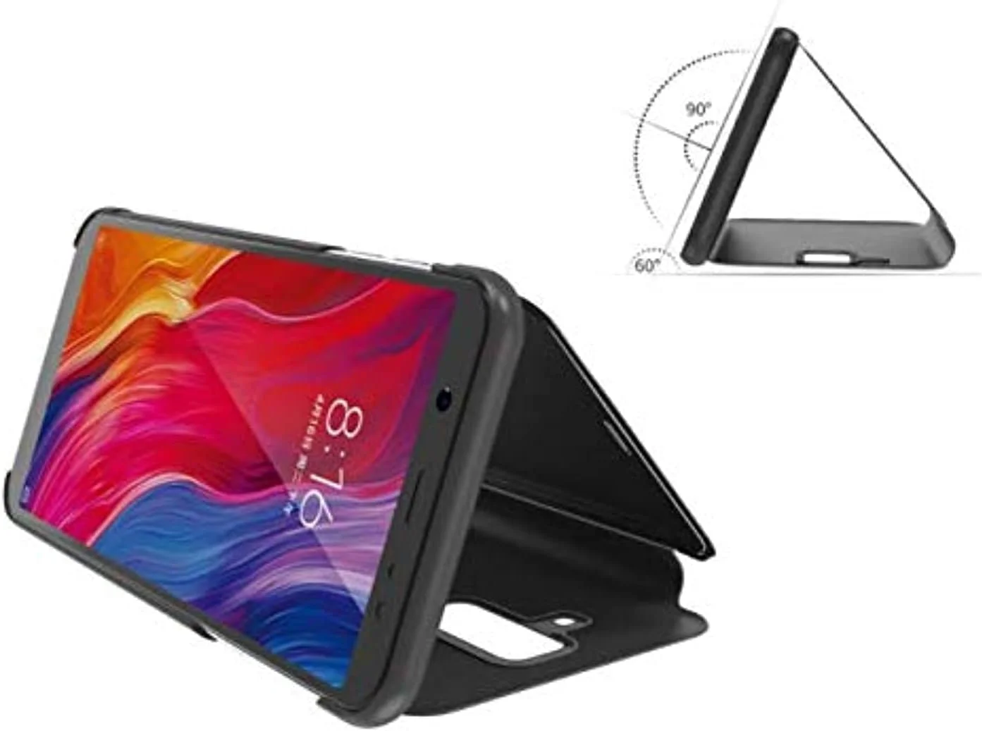 قاب گوشی موبایل سامسونگ S10، روکش آینهای، چرمی، محافظ کامل قاب گوشی موبایل سامسونگ S10، روکش آینهای، چرمی، محافظ کامل