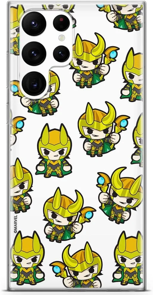 کاور گوشی موبایل ERT GROUP برای سامسونگ S22 ULTRA طرح اصلی و دارای مجوز رسمی مارول، طرح لوکی 003، کاملا منطبق با شکل گوشی موبایل، ساخته شده از TPU