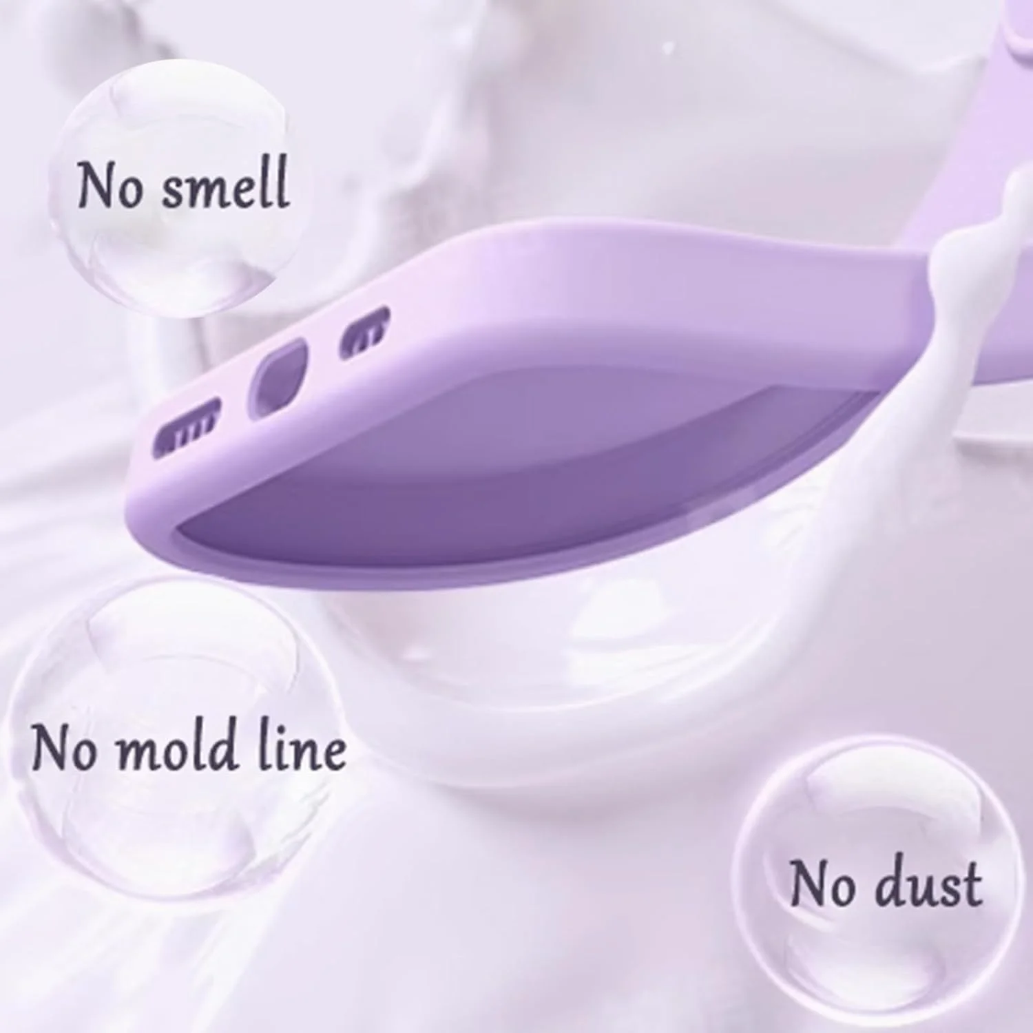 قاب سیلیکونی گوشی سامسونگ گلکسی آ 25 5G، محافظ نرم (بنفش روشن، آ 25 5G) قاب سیلیکونی گوشی سامسونگ گلکسی آ 25 5G، محافظ نرم (بنفش روشن، آ 25 5G)