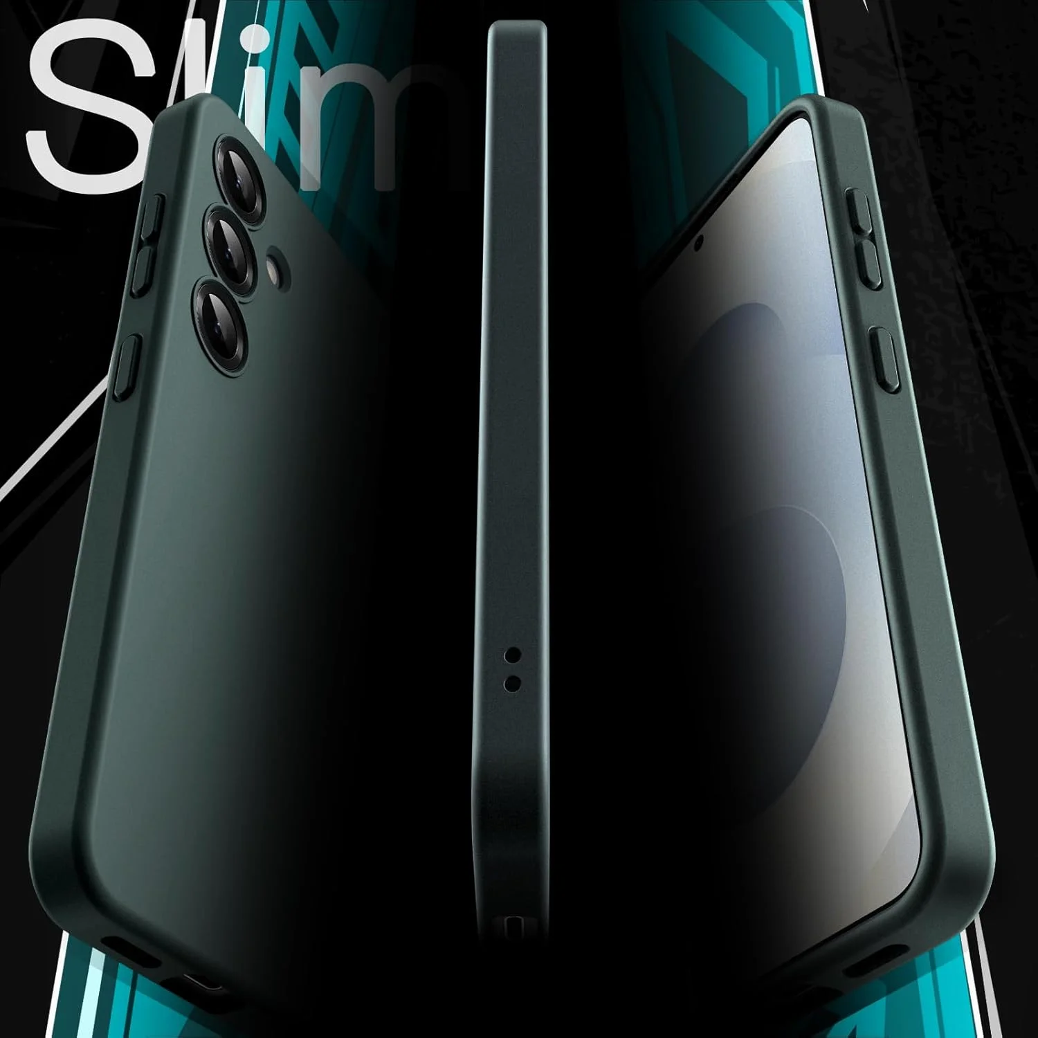 کاور محافظ باریک JETech برای گوشی سامسونگ گلکسی S25 5G، محافظت کامل لنز دوربین، کاور محافظ نازک TPU نرم با پوشش مات، ضد ضربه (سبز نیمه شب) کاور محافظ باریک JETech برای گوشی سامسونگ گلکسی S25 5G، محافظت کامل لنز دوربین، کاور محافظ نازک TPU نرم با پوشش مات، ضد ضربه (سبز نیمه شب)