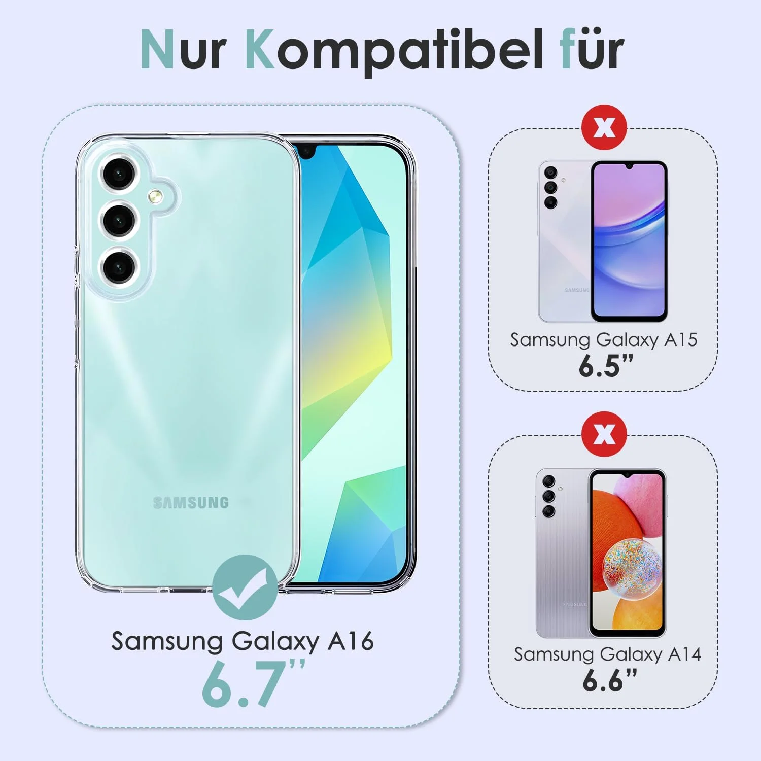 کاور محافظ شفاف فیلوتو مناسب برای گوشی سامسونگ گلکسی A16 5G (2024)، کاور سیلیکونی نرم و باریک، ضد اثر انگشت، ضد خش، مقاوم در برابر ضربه، محافظت در برابر سقوط، فوق العاده نازک کاور محافظ شفاف فیلوتو مناسب برای گوشی سامسونگ گلکسی A16 5G (2024)، کاور سیلیکونی نرم و باریک، ضد اثر انگشت، ضد خش، مقاوم در برابر ضربه، محافظت در برابر سقوط، فوق العاده نازک