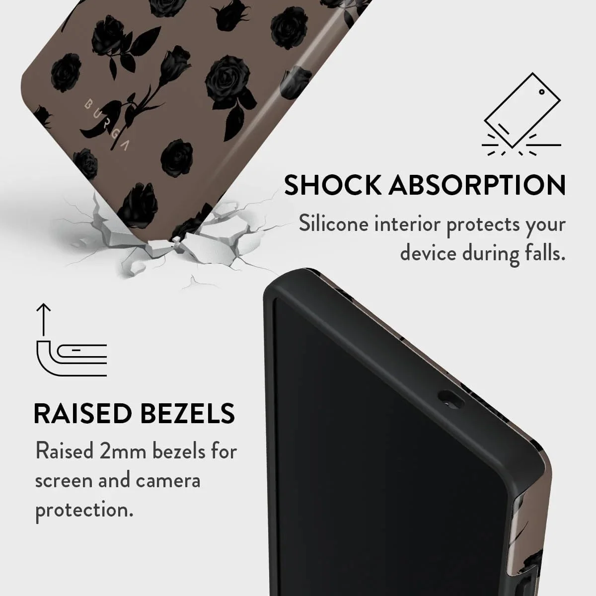 کاور گوشی بورگا سازگار با گوشی موبایل سامسونگ گلکسی S25 Ultra، کاور محافظ دو لایه سخت سیلیکونی مقاوم در برابر خط و خش و ضربه (الهه) کاور گوشی بورگا سازگار با گوشی موبایل سامسونگ گلکسی S25 Ultra، کاور محافظ دو لایه سخت سیلیکونی مقاوم در برابر خط و خش و ضربه (الهه)