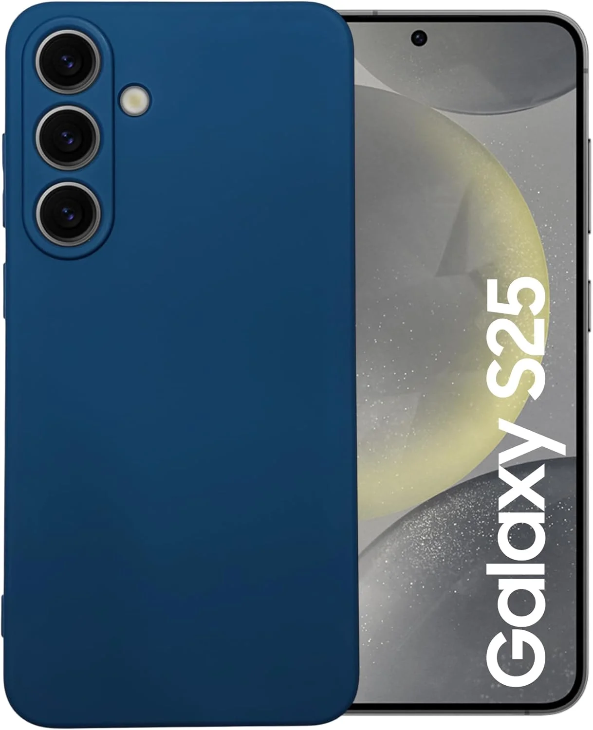 کاور مکستر برای سامسونگ S25 - کاور سیلیکونی ضد ضربه (آبی تیره) کاور مکستر برای سامسونگ S25 - کاور سیلیکونی ضد ضربه (آبی تیره)