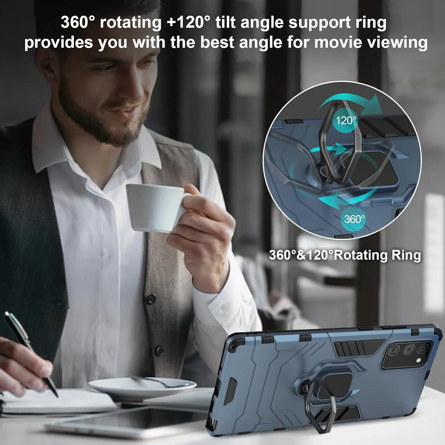 قاب گوشی سامسونگ گلکسی S10e به همراه محافظ صفحه نمایش شیشه ای حرارت دیده، قاب گوشی موبایل ضد ضربه و مقاوم برای سامسونگ گلکسی S10e آبی قاب گوشی سامسونگ گلکسی S10e به همراه محافظ صفحه نمایش شیشه ای حرارت دیده، قاب گوشی موبایل ضد ضربه و مقاوم برای سامسونگ گلکسی S10e آبی