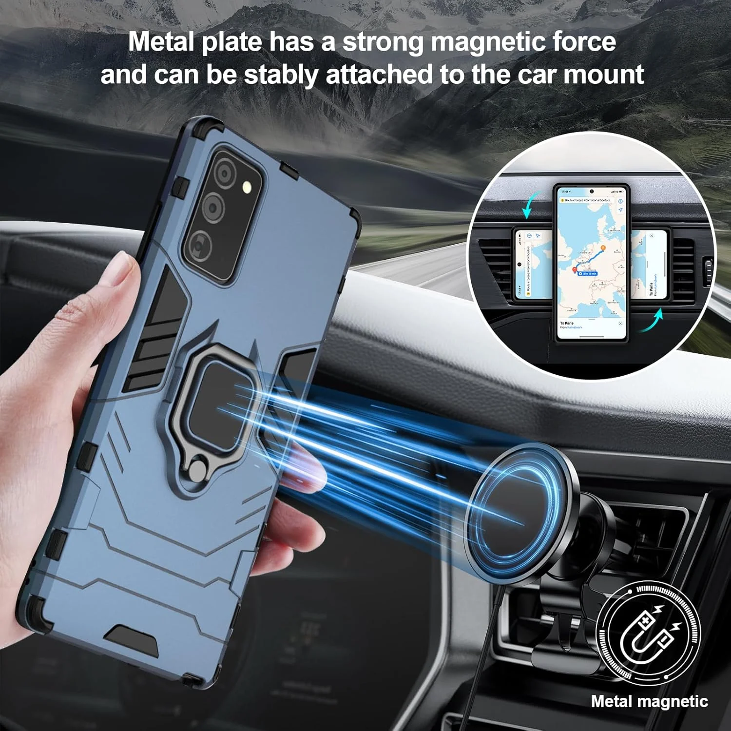 قاب گوشی سامسونگ گلکسی S10e به همراه محافظ صفحه نمایش شیشه ای حرارت دیده، قاب گوشی موبایل ضد ضربه و مقاوم برای سامسونگ گلکسی S10e آبی قاب گوشی سامسونگ گلکسی S10e به همراه محافظ صفحه نمایش شیشه ای حرارت دیده، قاب گوشی موبایل ضد ضربه و مقاوم برای سامسونگ گلکسی S10e آبی