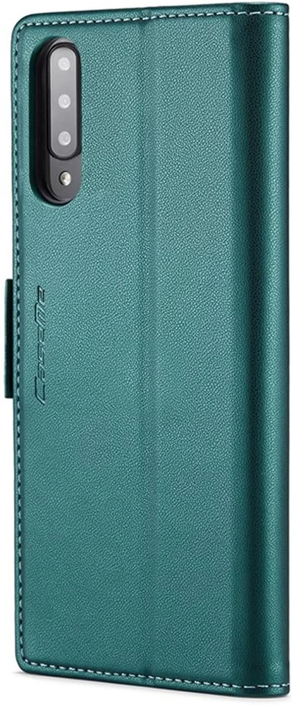 کاور چرمی یونیککیس برای گوشی سامسونگ گلکسی A30s / A50 / A50s با قابلیت مسدودسازی RFID و دارای 3 جای کارت - سبز کاور چرمی یونیککیس برای گوشی سامسونگ گلکسی A30s / A50 / A50s با قابلیت مسدودسازی RFID و دارای 3 جای کارت - سبز